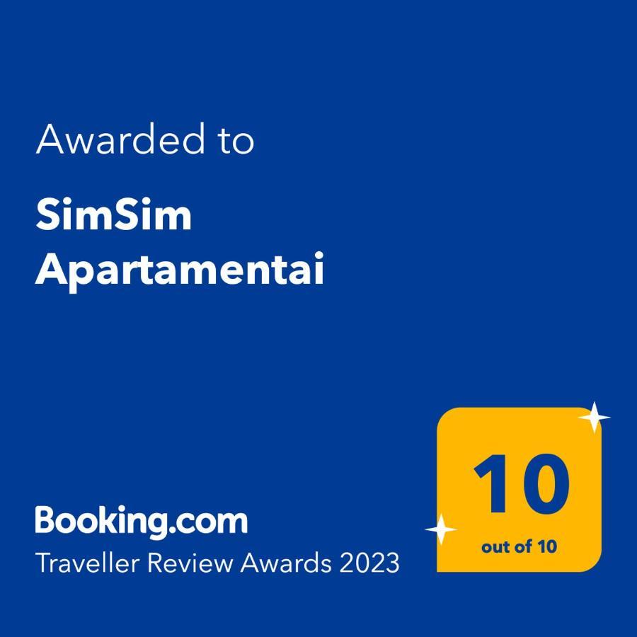 Simsim Apartamentai Швентой Экстерьер фото